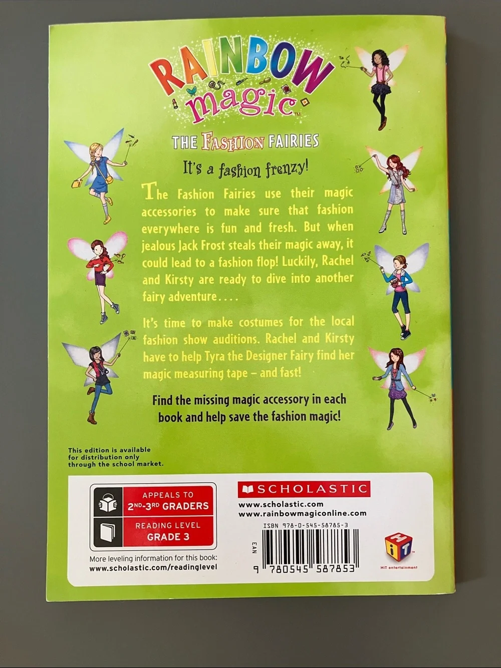 Scholastic Rainbow Magic Fashion Fairies Book Set - Multi-Color